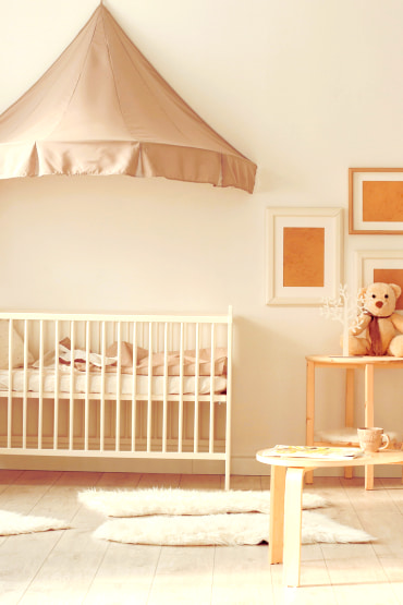 Co-Sleeping and Independent Sleeping, baby bedroom