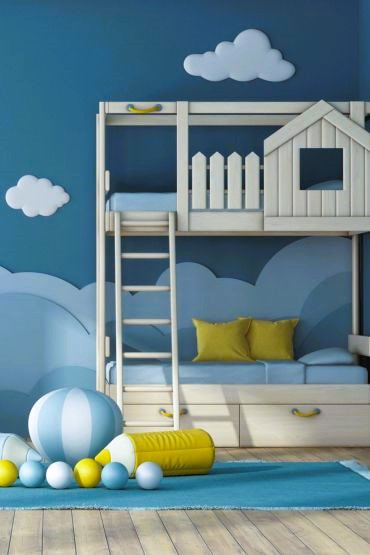 Screen Time Before Bed, Enhancing Children's Sleep Quality, a children bedroom