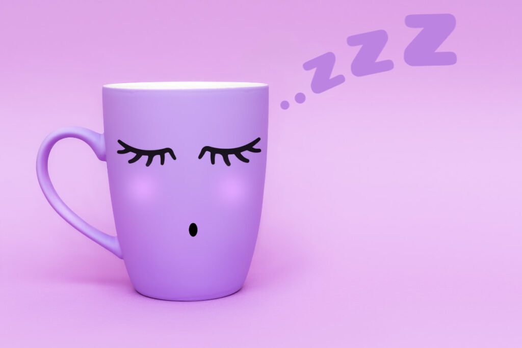 power nap, napping purple cup