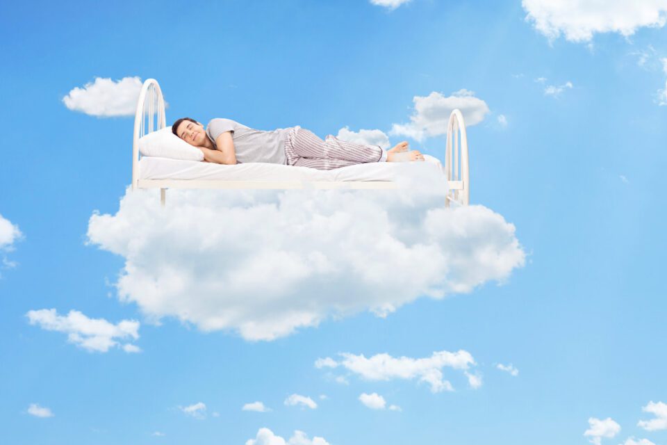 mental health, mental health and rem sleep, dreaming man